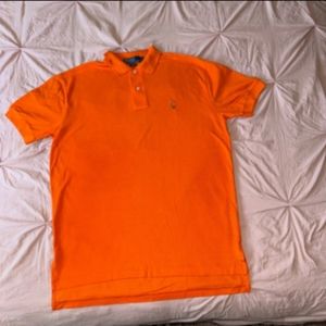 Polo by Ralph Lauren orange polo shirt